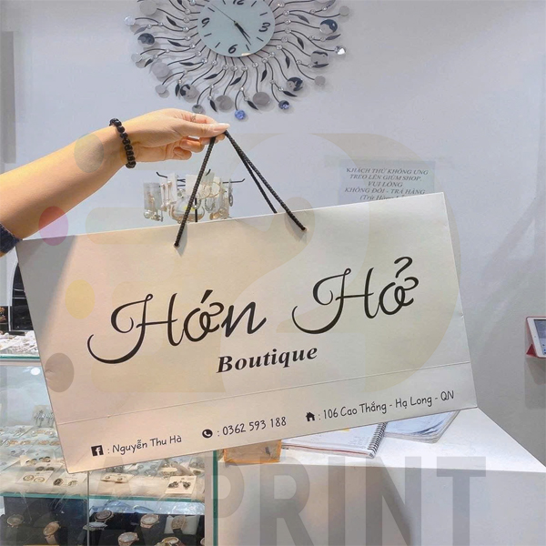 túi giấy thiết kế đơn giản