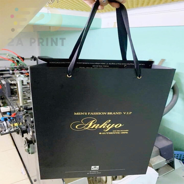 túi giấy ivory dáng đứng 180x200x60mm