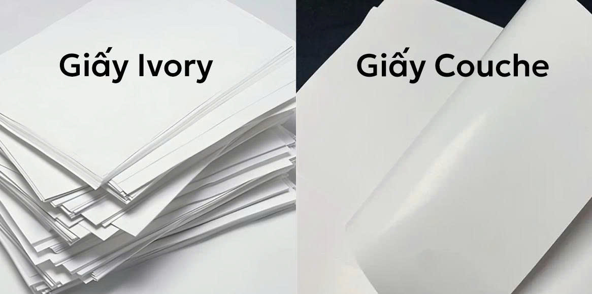 Giấy Ivory và Coucher