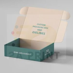 In hộp giấy - bộ nhận diện thương hiệu